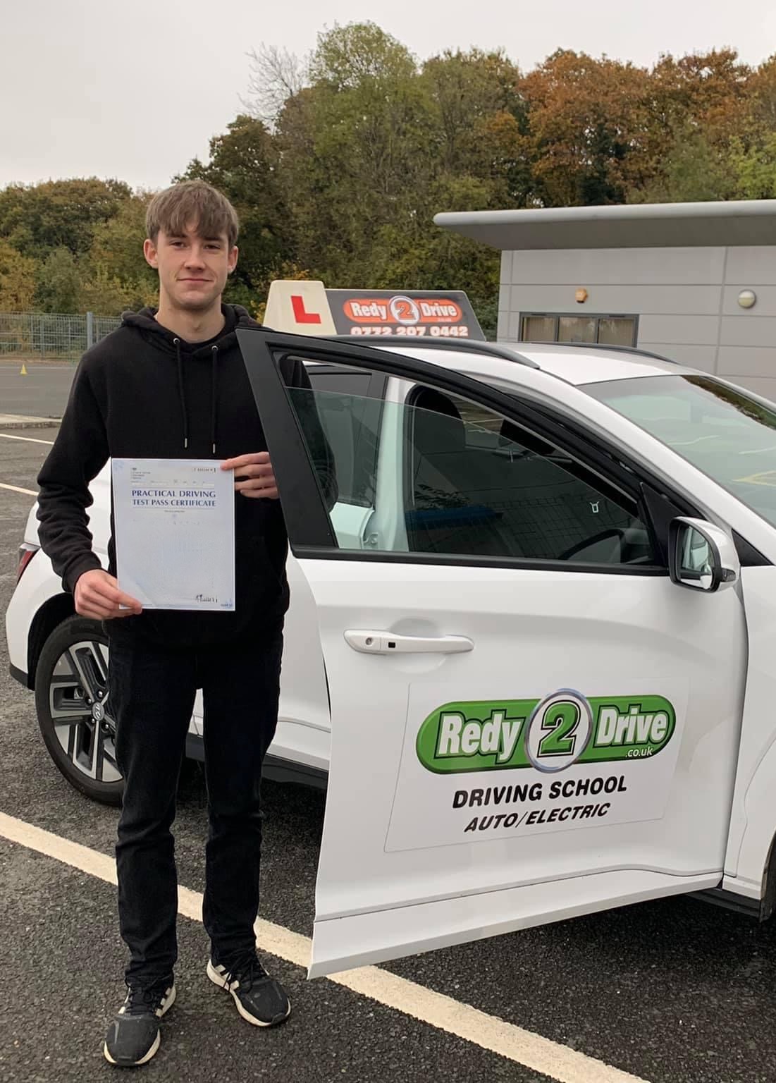 1st Electric Driving Test Pass